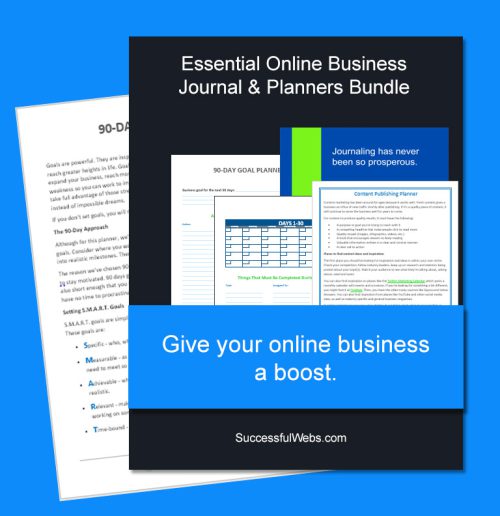 Online Business Journal & Planners Bundle